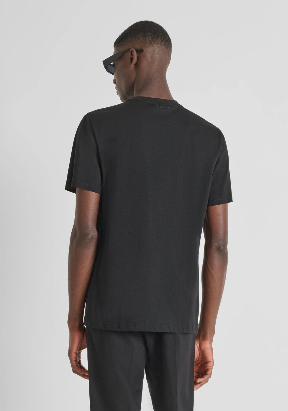 ANTONY MORATO - Regular Fit Tiger Print T-Shirt | Black - MMKS02566-FA100240-9000