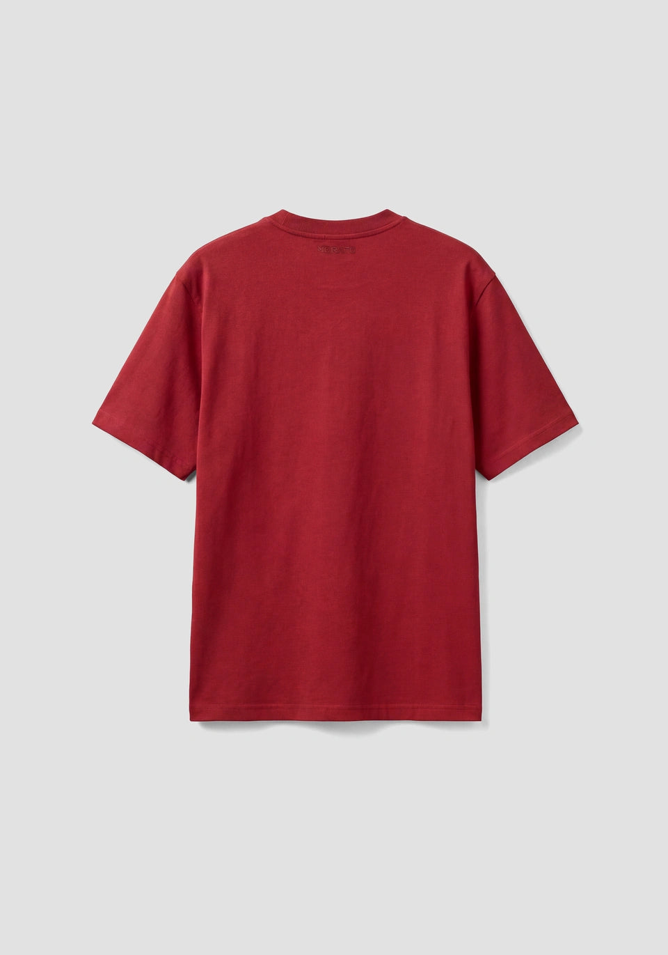 Clique Antony Morato cherry red regular-fit T-shirt with lightweight cotton jersey and printed design.