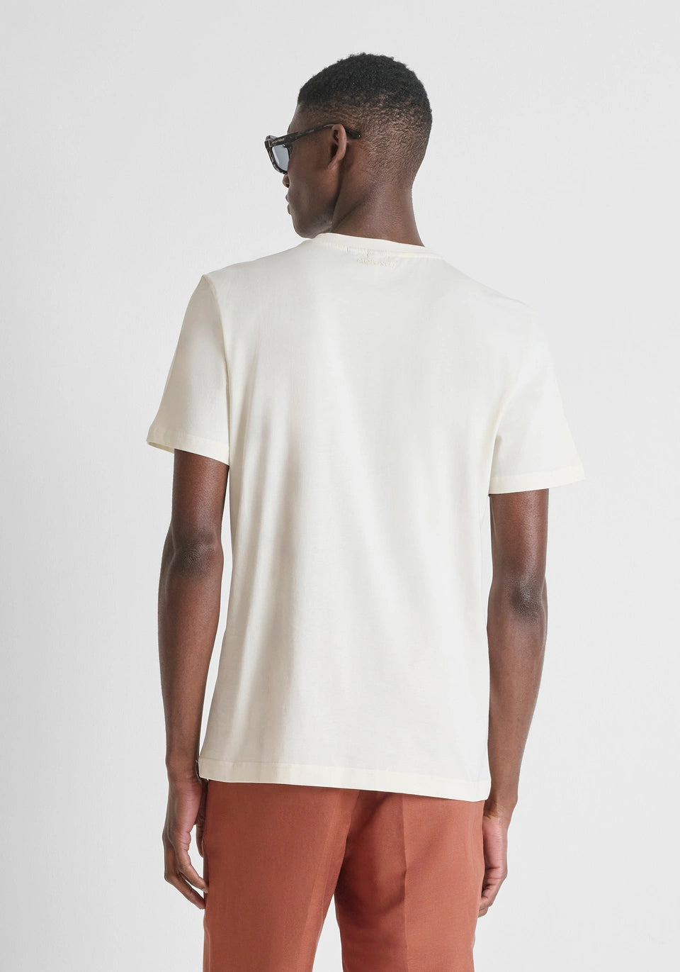 ANTONY MORATO - Regular Fit Cotton Jersey T-Shirt Print | Butter/Cream - MMKS02651-FA100144-1021