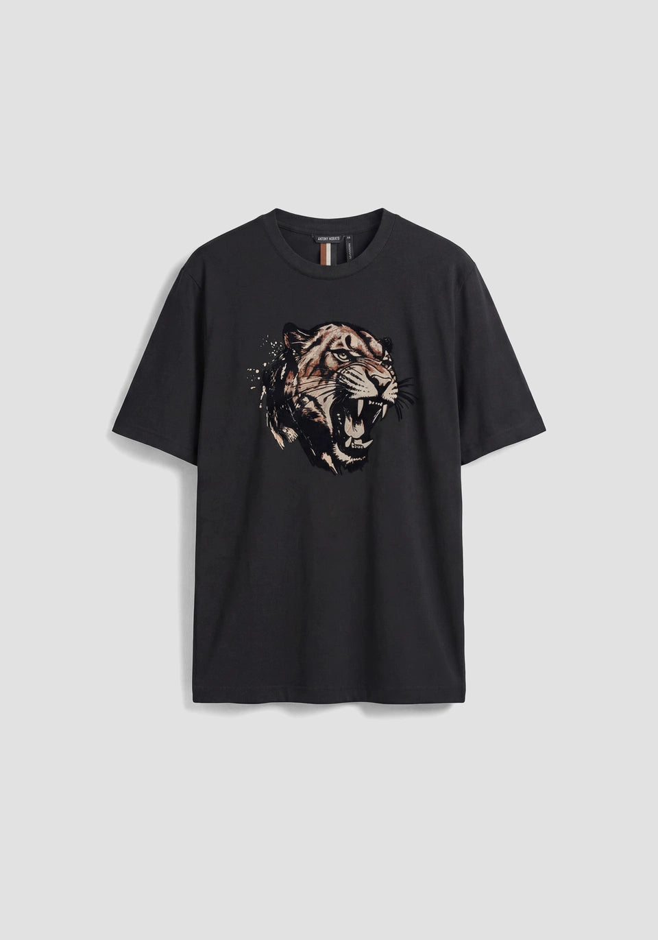 ANTONY MORATO - Regular Fit Cotton Jersey T-Shirt Print | Black - MMKS02651-FA100144-9000