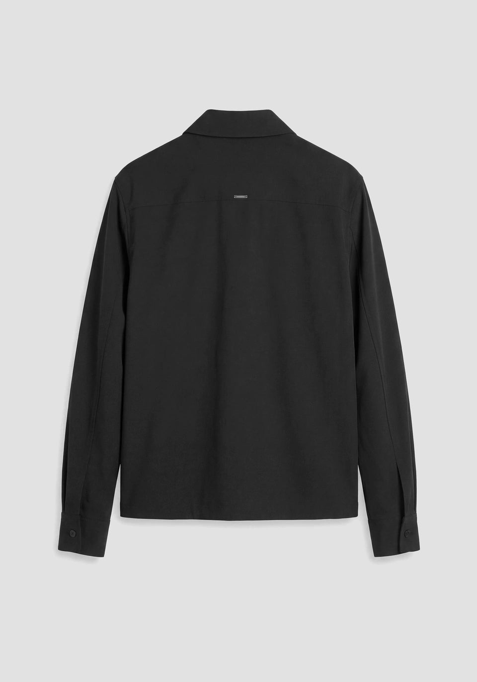 ANTONY MORATO "BREMA" Regular-Fit Overshirt Stretch Viscose Blend | Black - MMSL00786-FA600255-9000