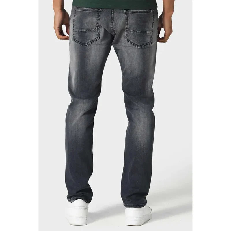 Clique Kara 883 Police Mattia Todd 993 regular fit jeans in refined grey, showing front view with classic denim style.