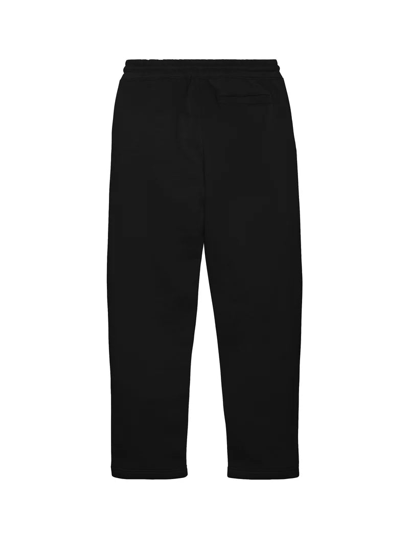 PARADISO BLACK OPEN HEM SWEATPANTS - SIGNATURE | BLACK - AVERE-PAR-BLK