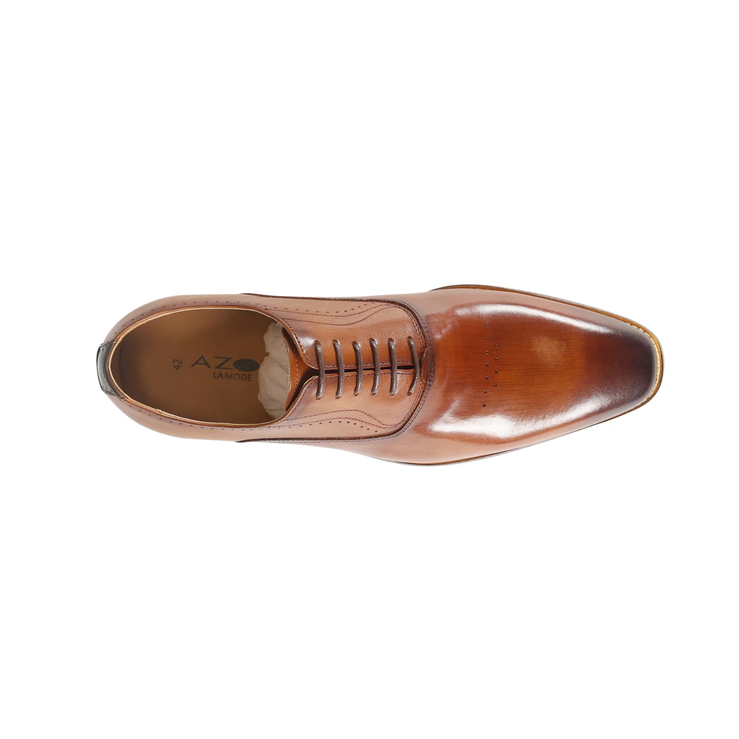 Azor - Pompei Formal Shoe | Tan - ZM3828