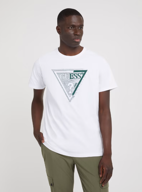 GUESS Triangle logo t-shirt - M3YI14K8FQ4 - G011