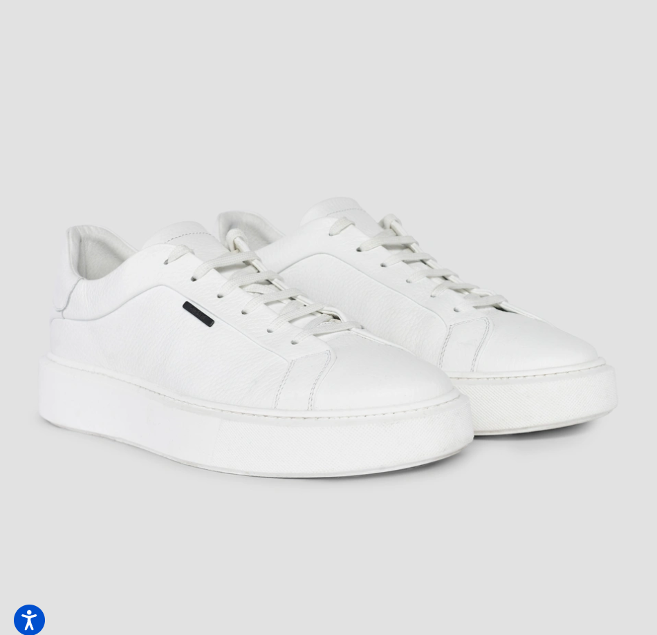 ANTONY MORATO "ARTEM" Low-top Sneaker 100% Leather | White - MMFW0164046300002