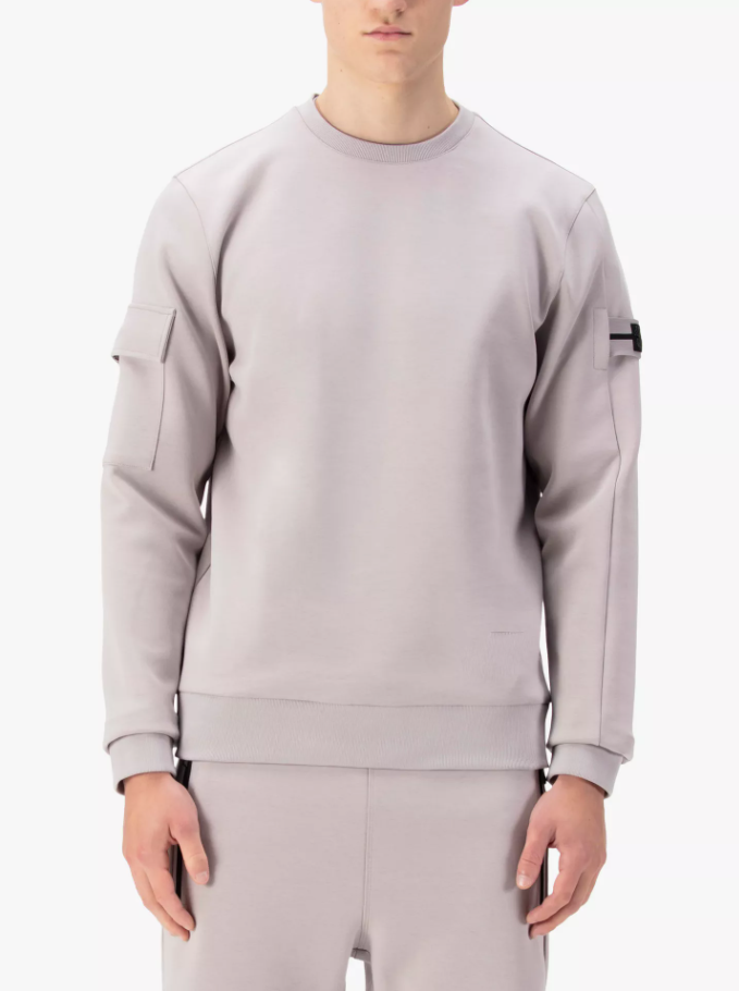 LUKE 1977 Fortitude Arm Band Sweatshirt - 350GSM / Putty- M770301
