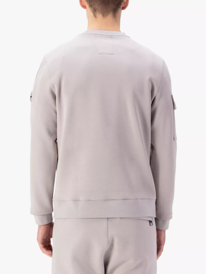 LUKE 1977 Fortitude Arm Band Sweatshirt - 350GSM / Putty- M770301