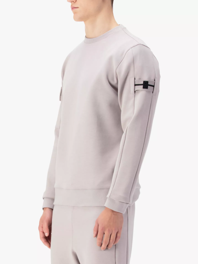 LUKE 1977 Fortitude Arm Band Sweatshirt - 350GSM / Putty- M770301
