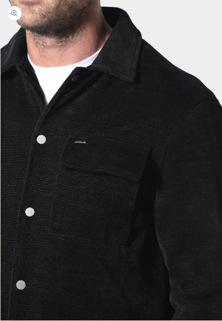 883POLICE - Hilltop Overshirt | Black - 111183
