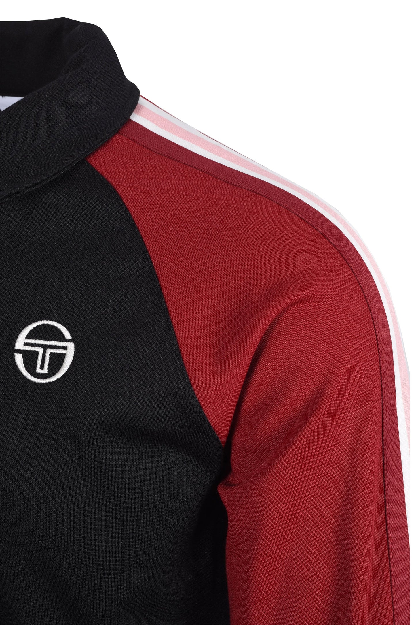 Sergio Tacchini - Renshaw Track Top | Black/Gardenia - STM21116-184