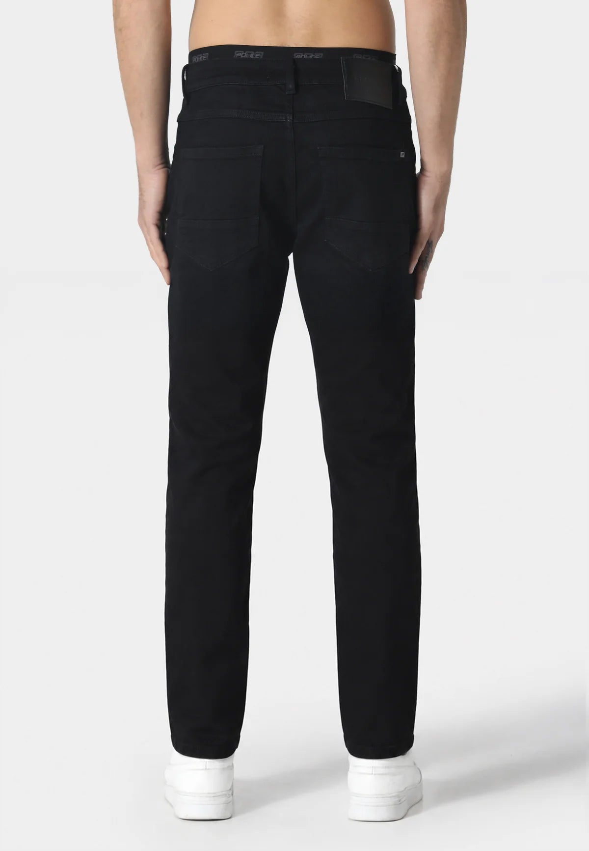 Black Todd 960 Mattia regular fit jeans by Clique Kara, featuring classic denim with visible stitching and a relaxed fit.