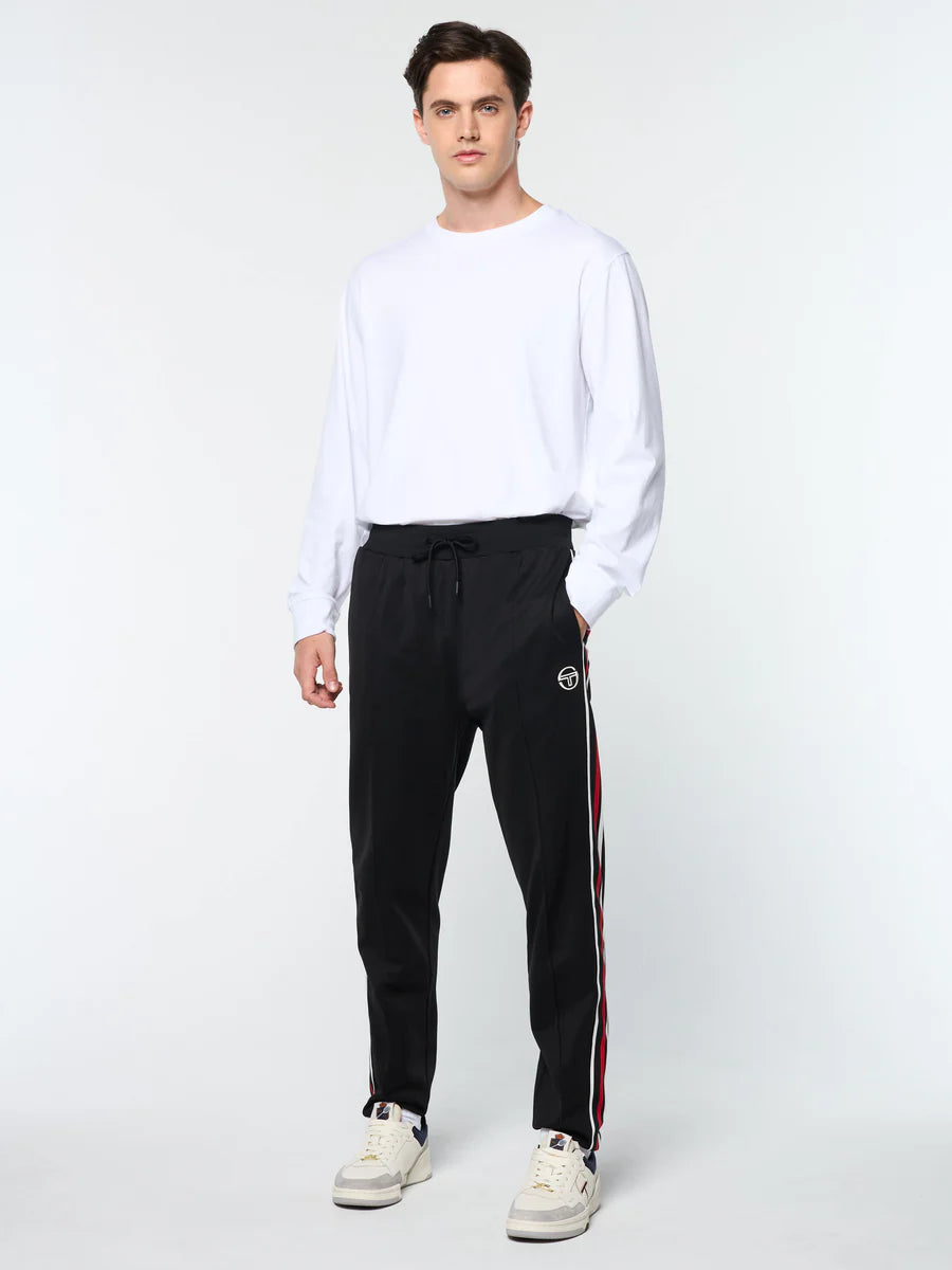 Sergio Tacchini - Renshaw Track Pants | Black/Gardenia - STM2117-184