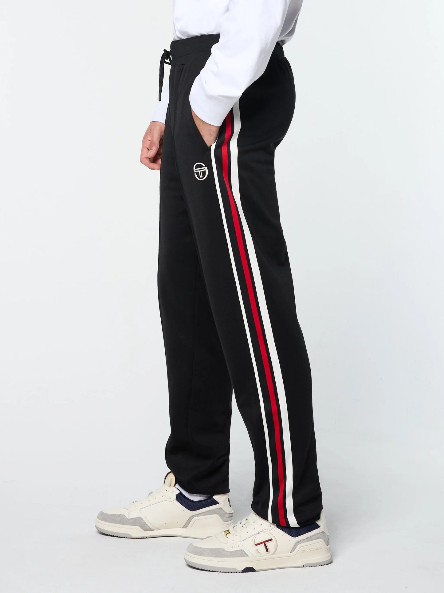 Sergio Tacchini - Renshaw Track Pants | Black/Gardenia - STM2117-184