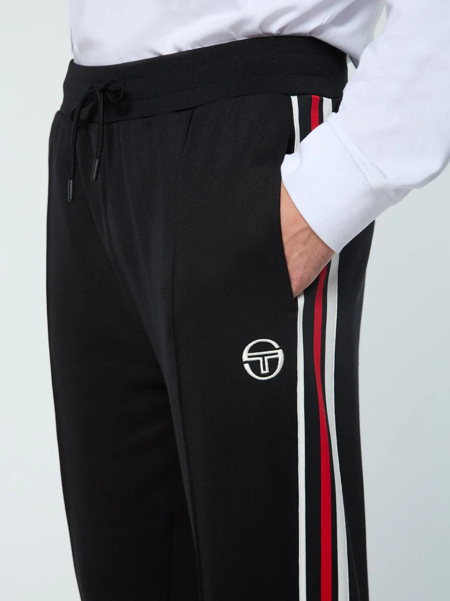Sergio Tacchini - Renshaw Track Pants | Black/Gardenia - STM2117-184