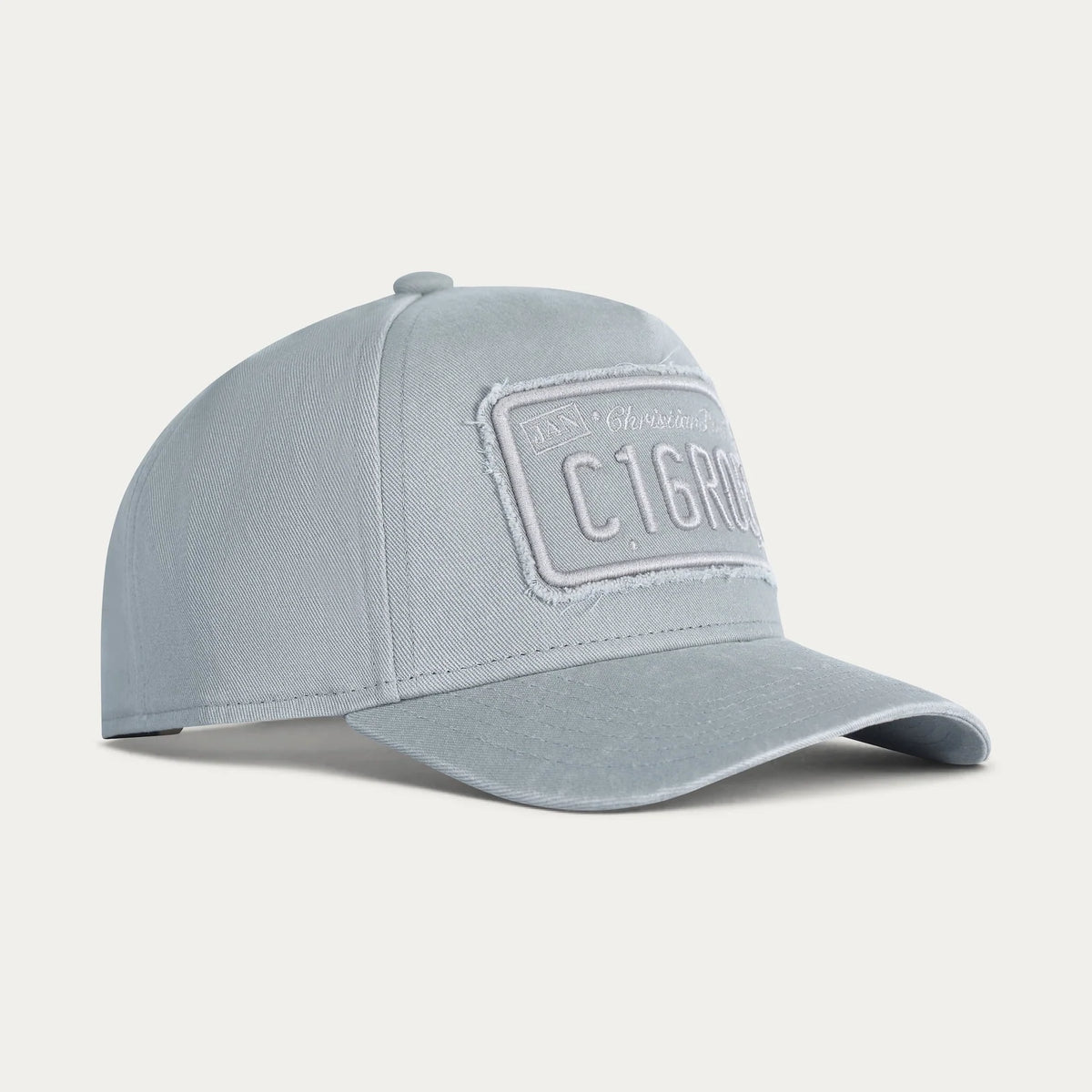 Christian Rose | Washed Private Plate Cap — Grey (CR058G)