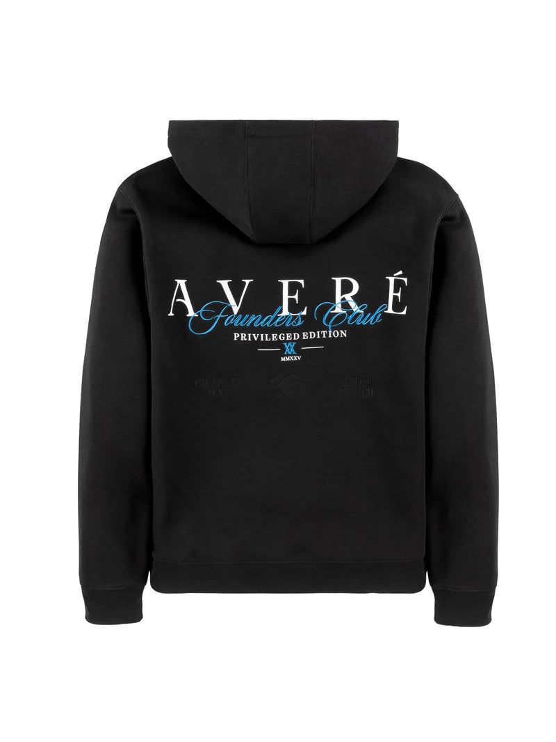 VELINO SIGNATURE BLACK HOODIE - SIGNATURE | BLACK - VELINO-BLK-01