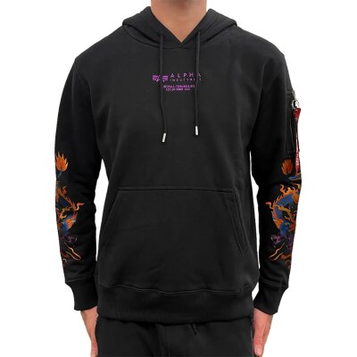 Alpha Industries Dragon EMB Hoody | Black - 136334 / 03