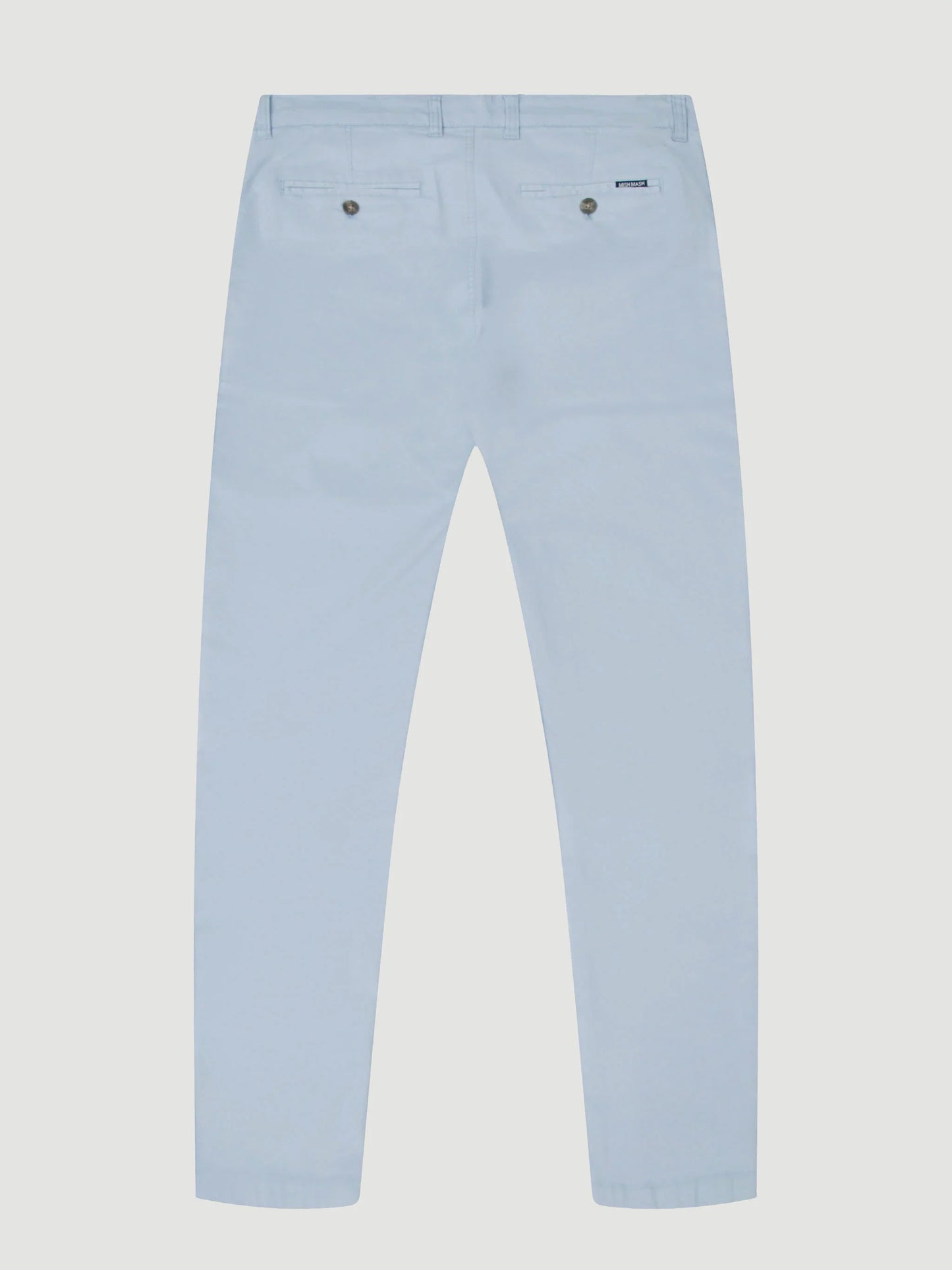 MISH MASH Chino Trouser - Tapered Fit Cotton Bromley / Sky Blue - 1984BRMsk4