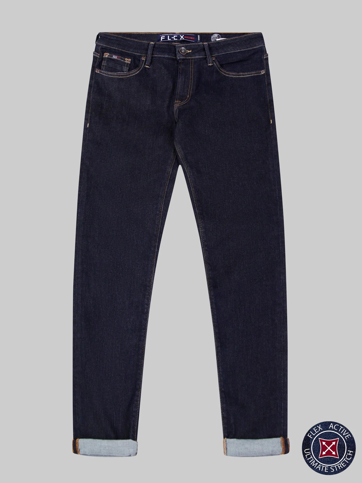 MISH MASH Tapered Fit - 19984 Mirage Dark Denim Jeans / Dark Blue - 1984MlRbk