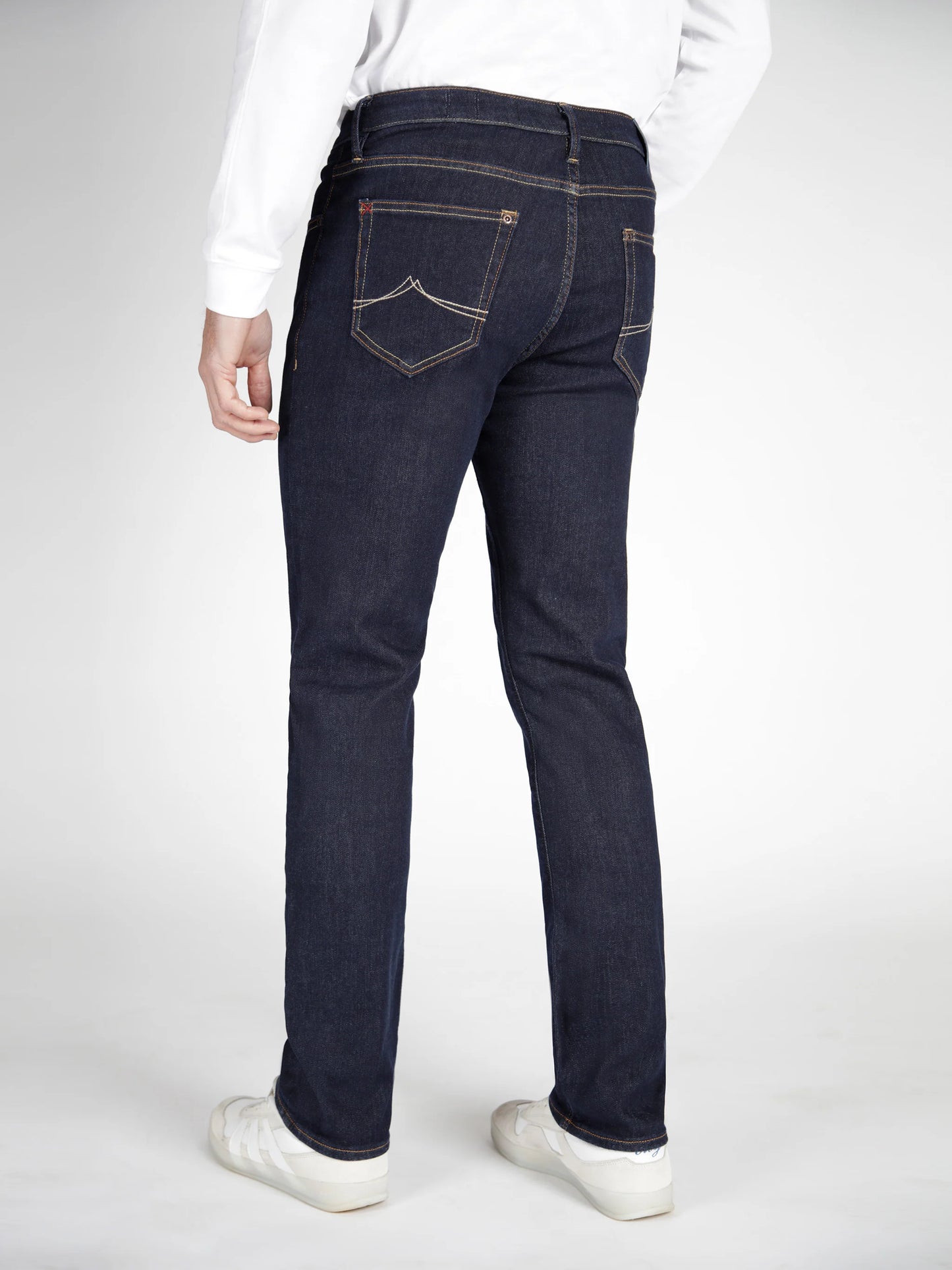 MISH MASH Tapered Fit - 19984 Mirage Dark Denim Jeans / Dark Blue - 1984MlRbk