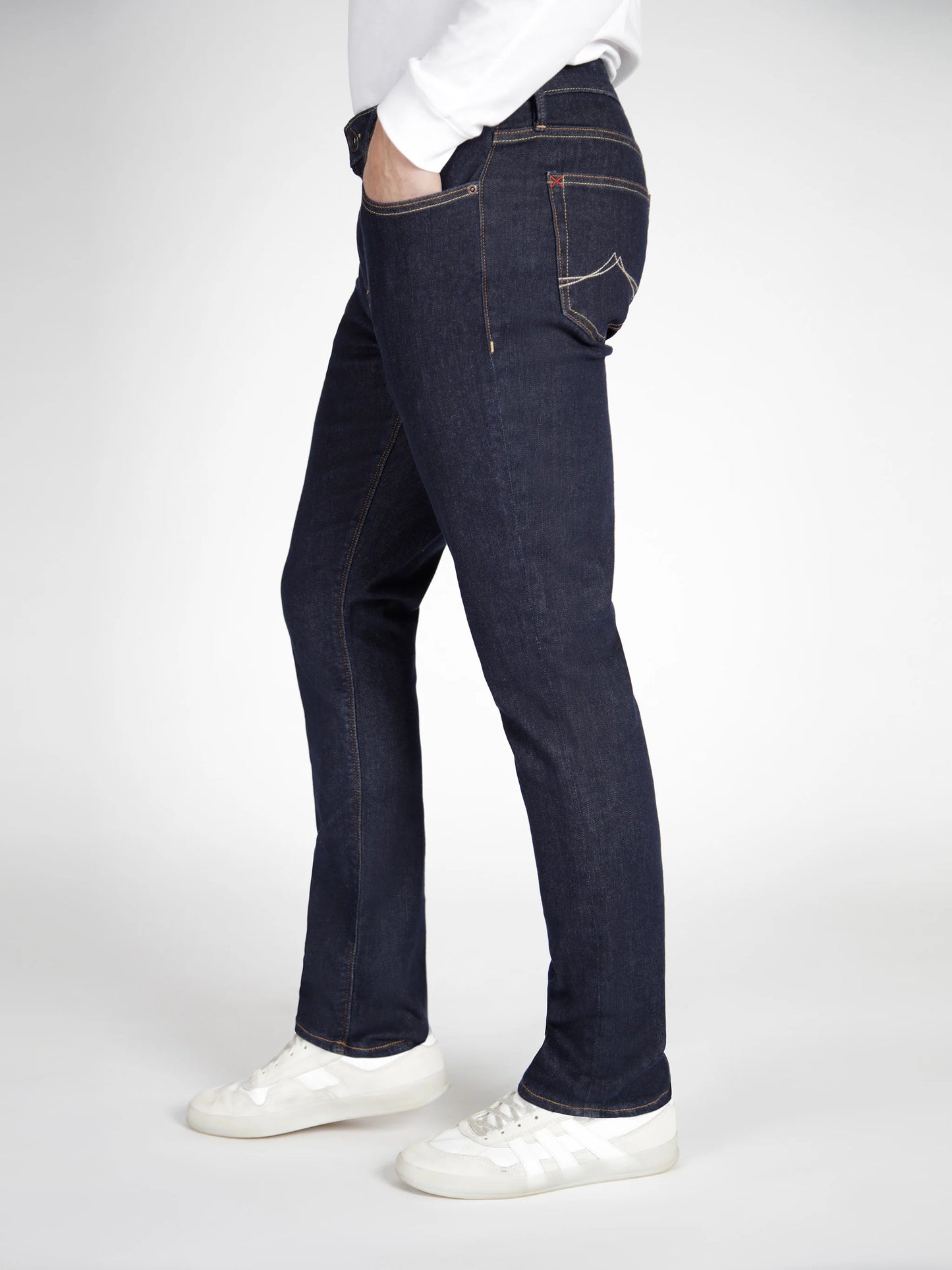 MISH MASH Tapered Fit - 19984 Mirage Dark Denim Jeans / Dark Blue - 1984MlRbk
