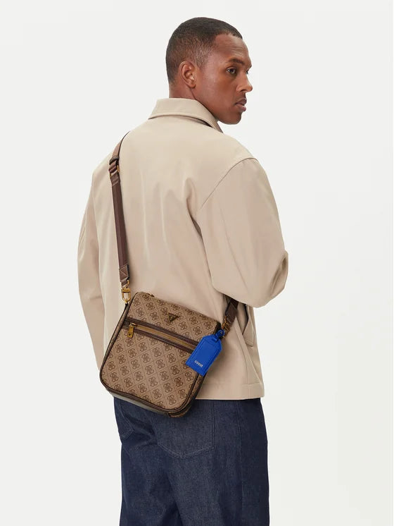 GUESS Milano 4G Logo Mini Crossbody | Beige - HMMILO P5417 BBO