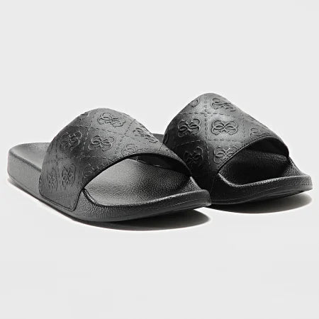 GUESS Sliders | Black - FMGTOGELL19