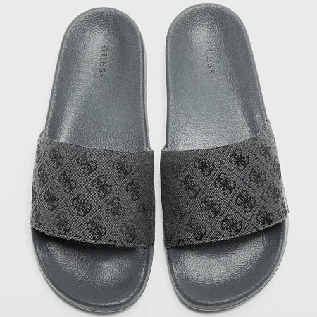 GUESS Sliders | Black - FMGTOGELL19