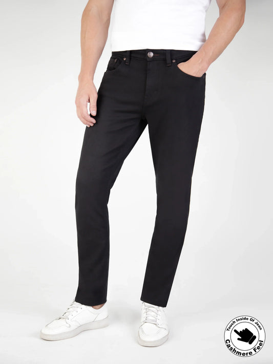 MISH MASH Tapered Fit - 19984 Mirage Black Denim Jeans / Black - 1984MlRbk