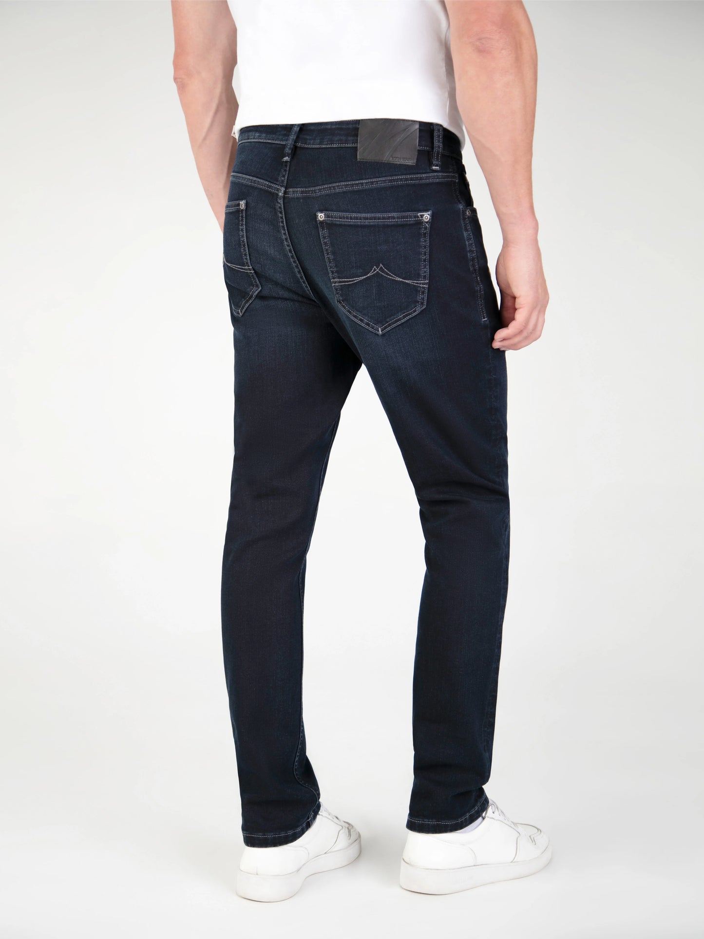 MISH MASH Tapered Fit - 19984 Mirage Blue Denim Jeans / Blue Black - 1984MIRbb