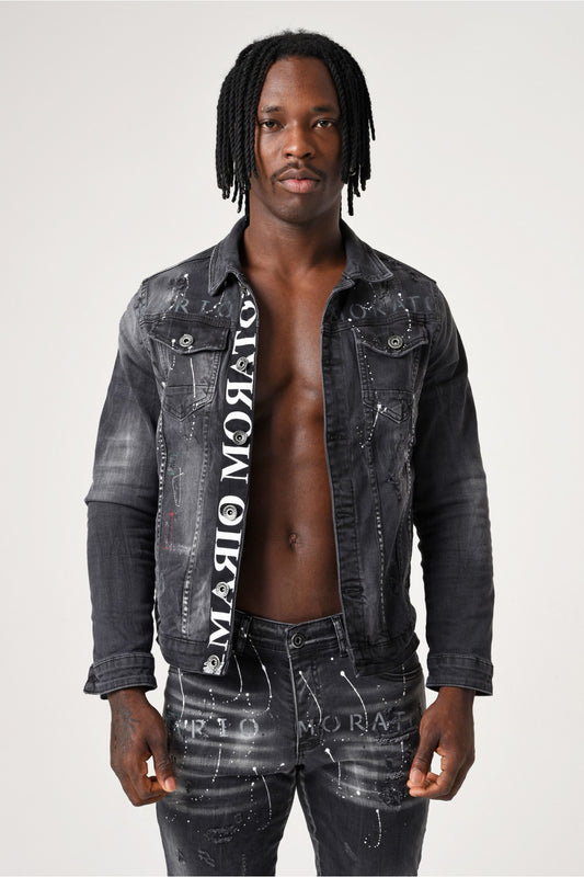 MARIO MORATO Denim Jacket | Gray - 2632A