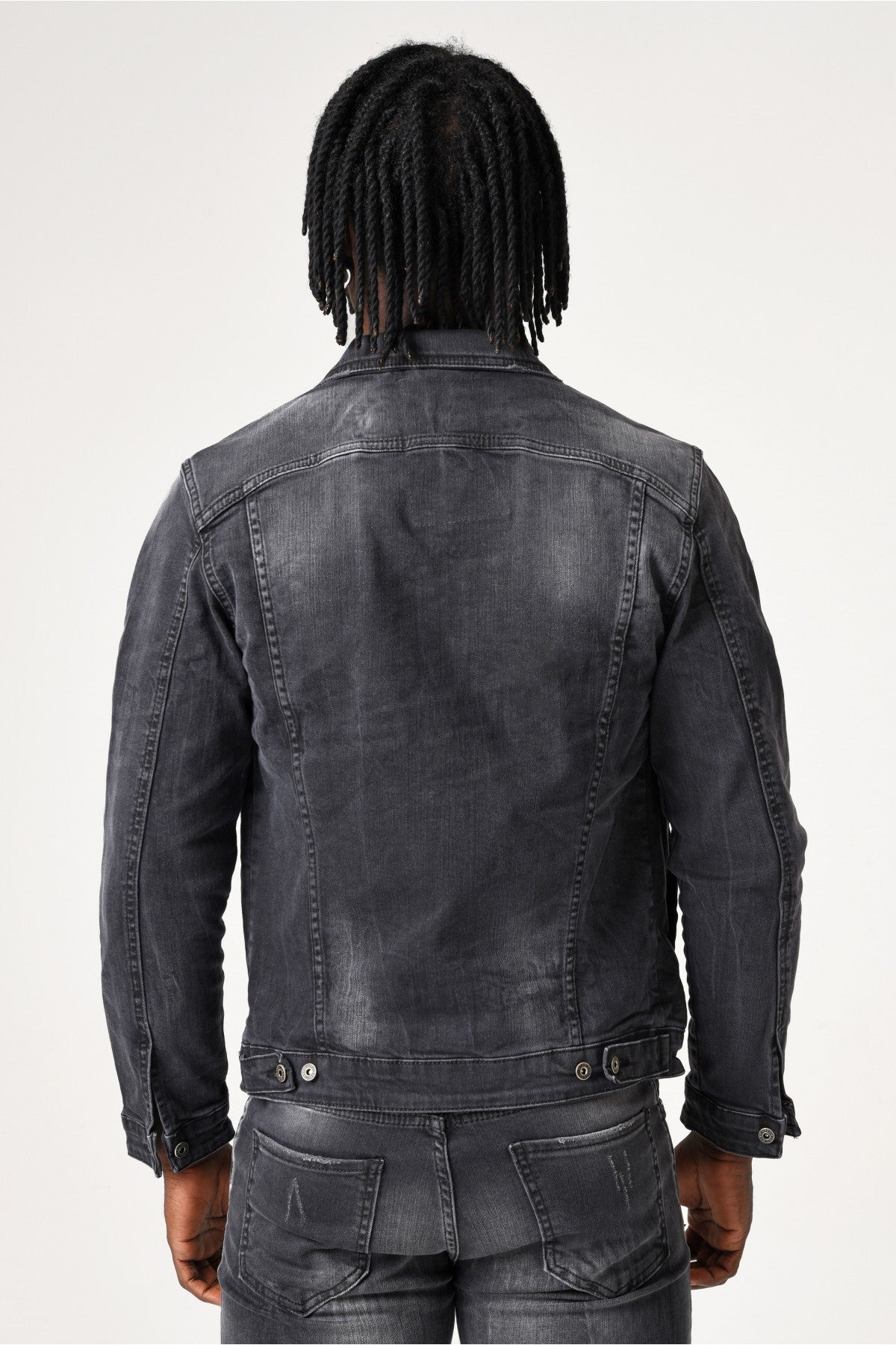 MARIO MORATO Denim Jacket | Gray - 2632A