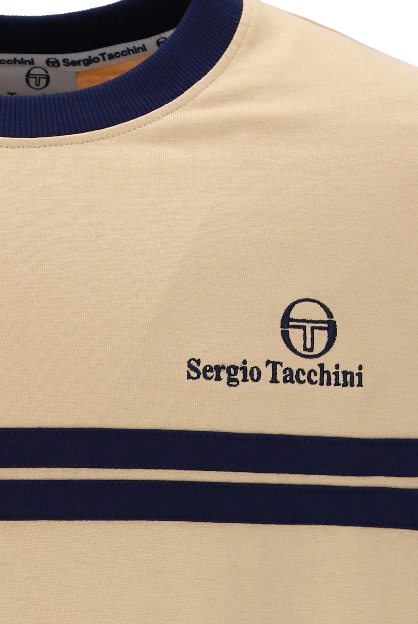 Sergio Tacchini - New Supermact - Latte / Maritime Blue | STM21143-823