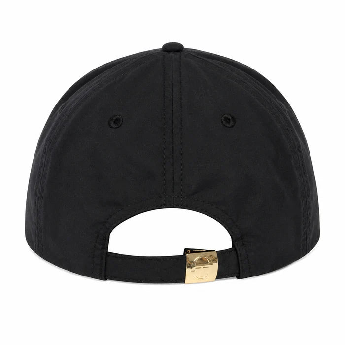 Sergio Tacchini Marz Classic 6-Panel Strapback Cap - Black / Gold (STA21262-160)