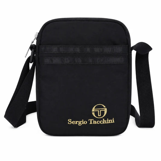 Sergio Tacchini Sarchi Cross Body Bag - Black / Gold (STA2168-160)