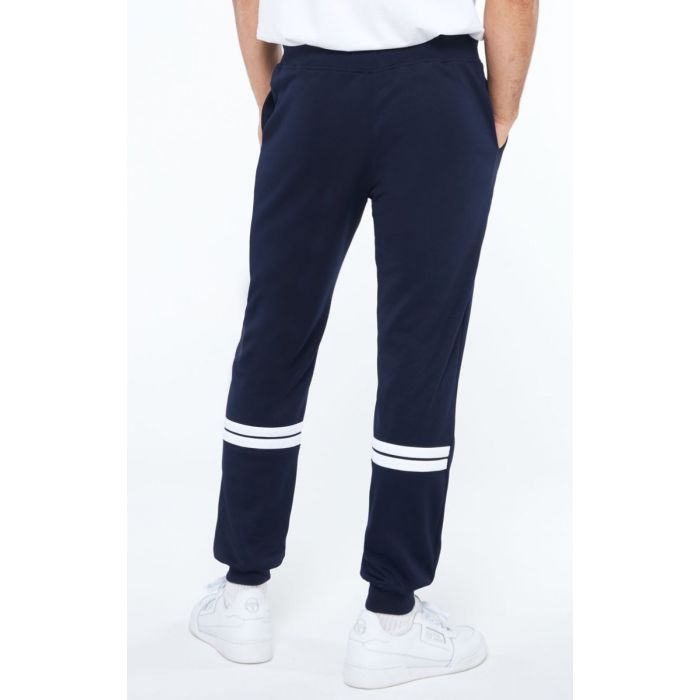 Sergio Tacchini New Reno Track Top in maritime blue, adrenaline ruch, and white, featuring athletic design and logo accents.