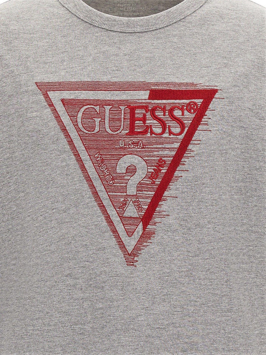GUESS Logo Tee - M3YI14K8FQ4 - MRH | Grey / Red