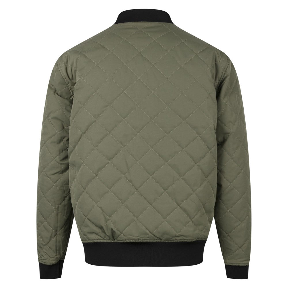 Luke 1977 Mens Green Suzhou Reversible Bomber Jacket | Clover Green - M770750